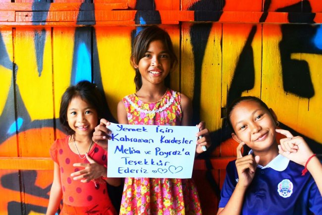 Çocuklar gülsün diye